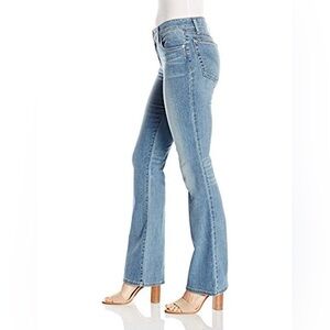 JOE’S JEANS Provocateur Light Distressed Denim Straight Wide Leg Blue Jeans